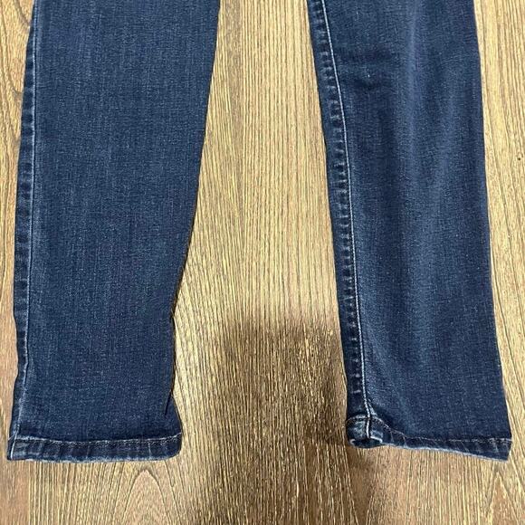 Kancan High Rise Ankle Skinny Jeans Denim Distressed Medium Wash Blue Size 28 - Picture 9 of 12